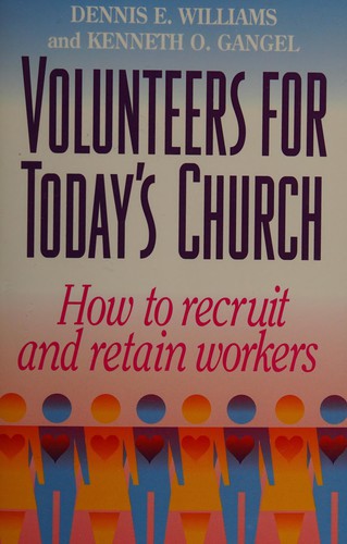 Cover for Volunteers for today's church