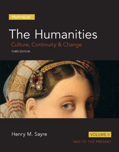 Cover for The Humanities
