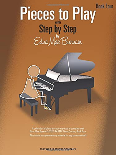Cover for Pieces To Play Book 4 Step By Step