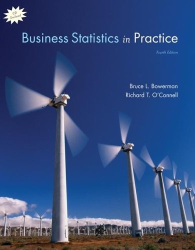 Cover for Business Statistics in practice