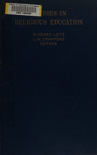 Cover for Studies in religious education