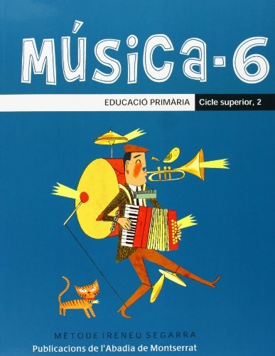 Cover for Música-6. Educació Primària. Cicle Superior, 2