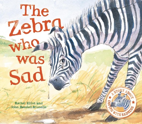 Cover for The zebra who was sad