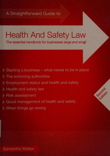 Cover for Straightforward Guide to Health and Safety Law