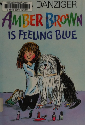 Cover for Amber Brown is feeling blue