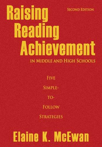 Cover for Raising Reading Achievement in Middle and High Schools
