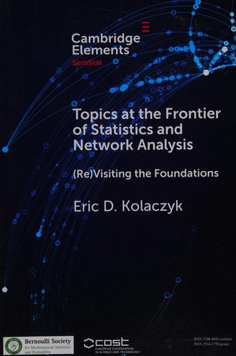 Cover for Topics at the Frontier of Statistics and Network Analysis