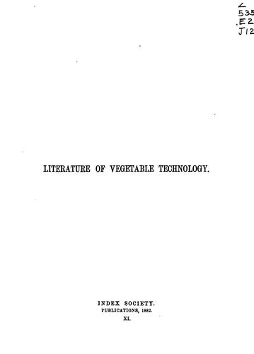 Cover for Vegetable technology
