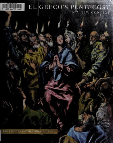 Cover for El Greco's Pentecost in a new context