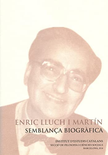 Cover for Enric Lluch i Martín : semblança biogràfica