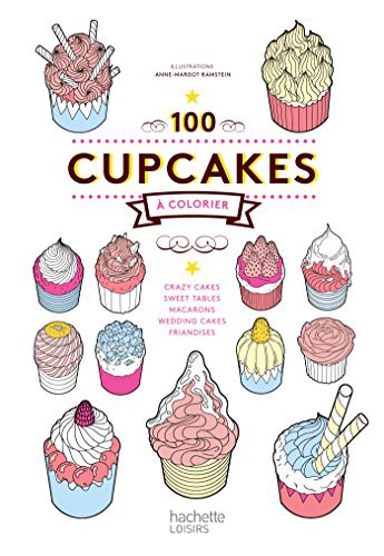 Cover for 100 Cupcakes à colorier