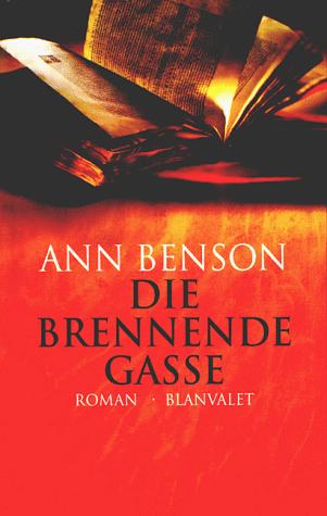 Cover for Die brennende Gasse.