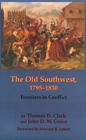 Cover for The Old Southwest, 1795-1830