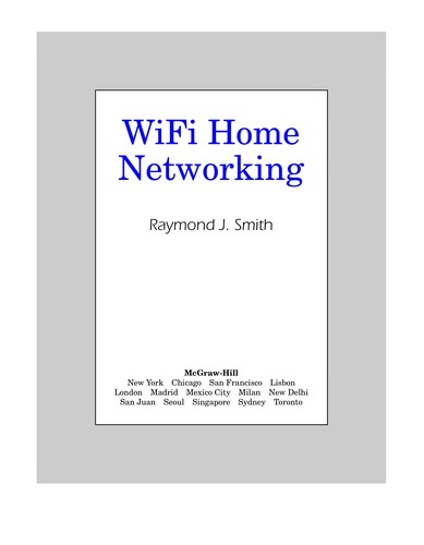 Cover for Wi-Fi Home Networking