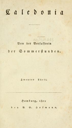 Cover for Caledonia