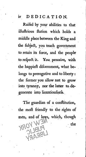 Cover for An historical dissertation concerning the antiquity of the English constitution.