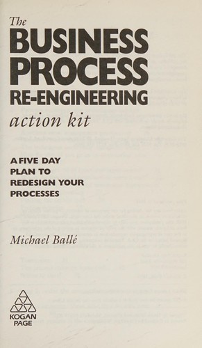 Cover for The business process re-engineering actionkit