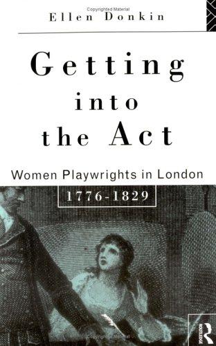 Cover for Getting into the act