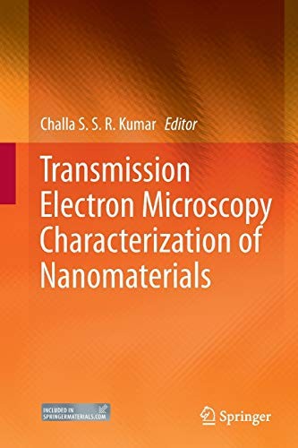 Cover for Transmission Electron Microscopy Characterization of Nanomaterials