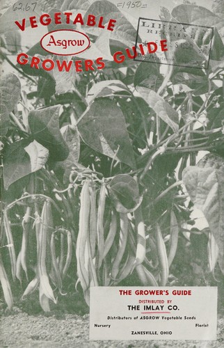 Cover for Vegetable growers guide, Asgrow