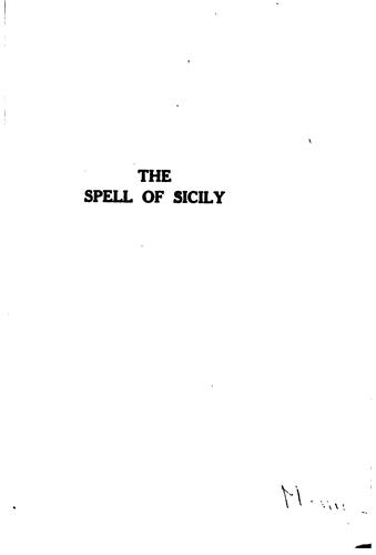 Cover for The spell of Sicily