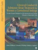 Cover for CCSAT/Adjunct Provider's Guide for Female Substance Abusers