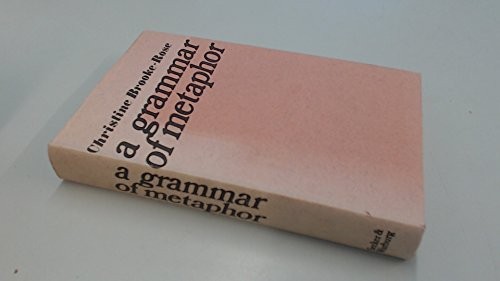 Cover for A grammar of metaphor