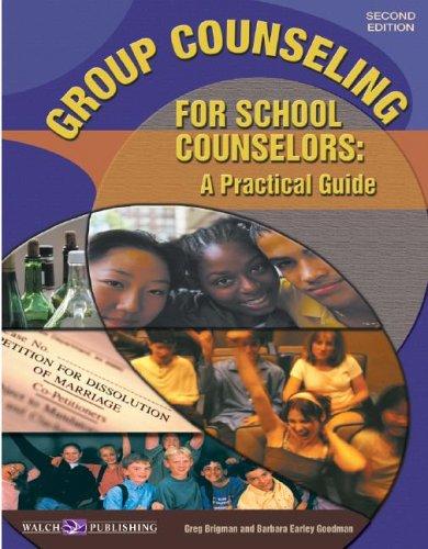 Cover for Group counseling for school counselors