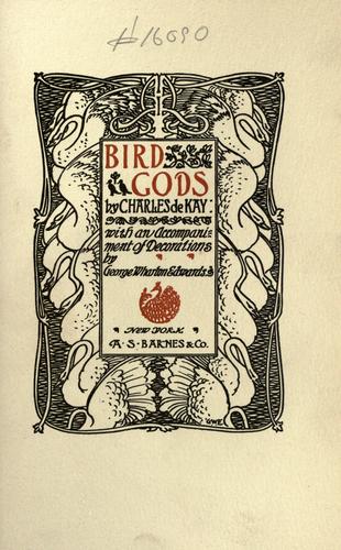 Cover for Bird gods