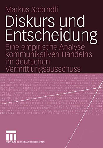 Cover for Diskurs und Entscheidung