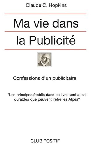 Cover for Ma Vie Dans la Publicité
