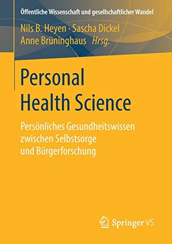Cover for Personal Health Science
