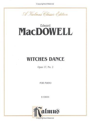 Cover for MacDowell Witches Dance