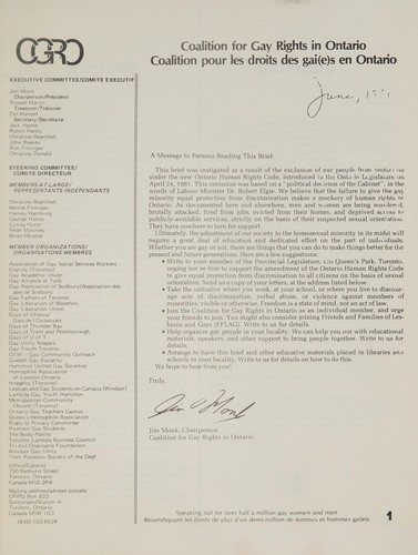 Cover for The Ontario human rights omission