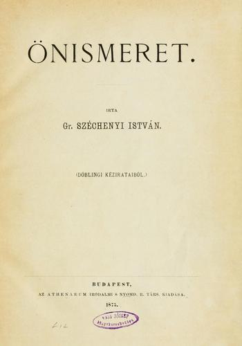 Cover for Önismeret