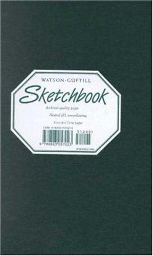 Cover for Sketchbook-Hunter Green Spiral Bound-5x8