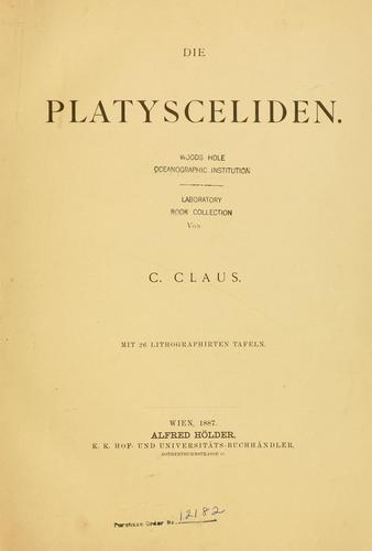Cover for Platysceliden