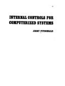 Cover for Internal controls for computerized systems