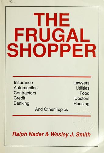 Cover for The frugal shopper