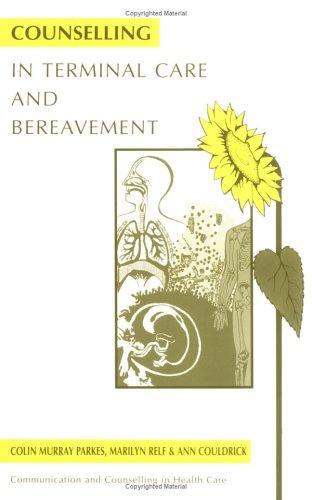 Cover for Counselling in terminal care and bereavement