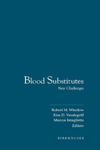 Cover for Advances in blood substitutes