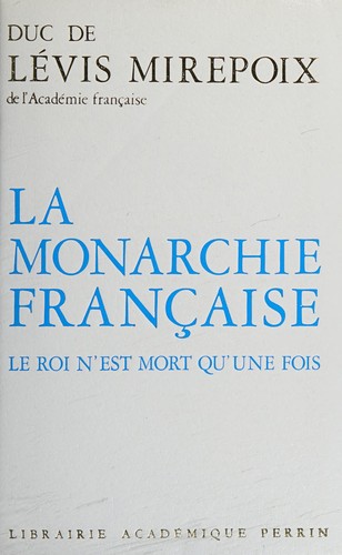 Cover for La monarchie française
