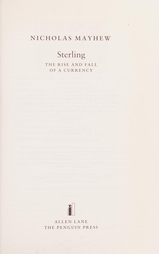 Cover for Sterling