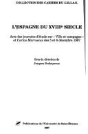 Cover for L' Espagne du XVIIIe siècle