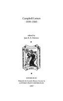 Cover for Campbell letters 1559-1583