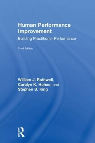 Cover for Human Performance Improvement