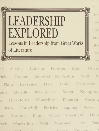 Cover for Leadership Explored