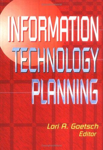 Cover for Information technology planning