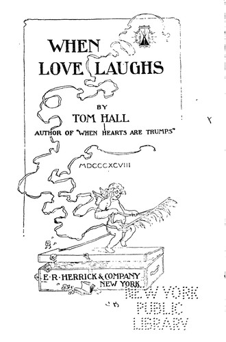 Cover for When love laughs
