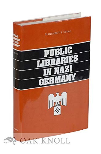 Cover for Public libraries in Nazi Germany